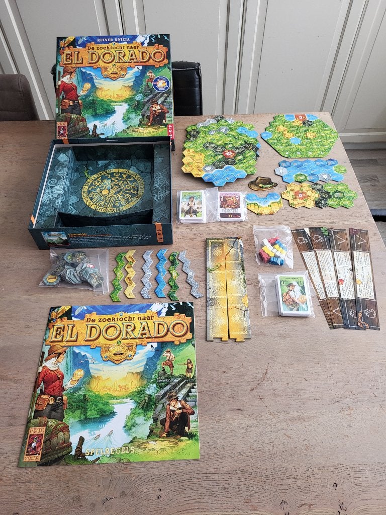 De Zoektocht naar El Dorado bordspel zgan!, Hobby en Vrije tijd, Gezelschapsspellen | Bordspellen, Een of twee spelers, Ophalen of Verzenden