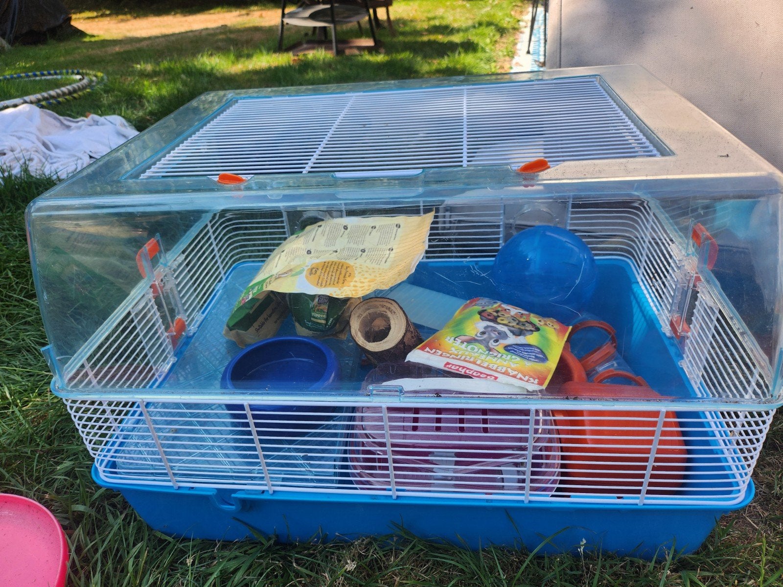 hamster kooi, Ophalen, Zo goed als nieuw