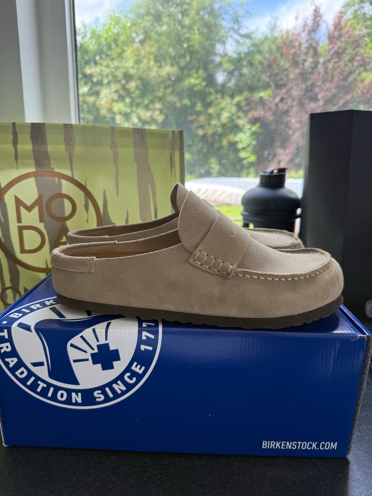 Birkenstock Naples maat 43, Loafers, Overige kleuren, Ophalen of Verzenden, Zo goed als nieuw