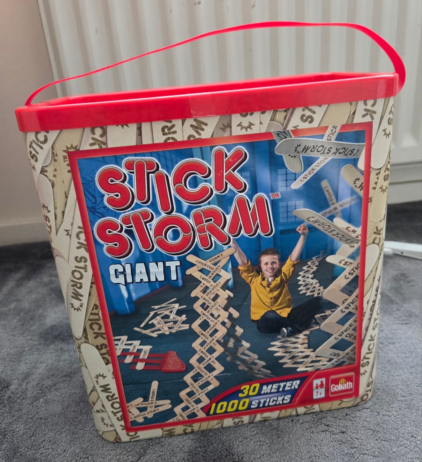 Stick Storm Giant - ongeveer 1000 Sticks Bouwset, Ophalen of Verzenden, Gebruikt, Knutselen