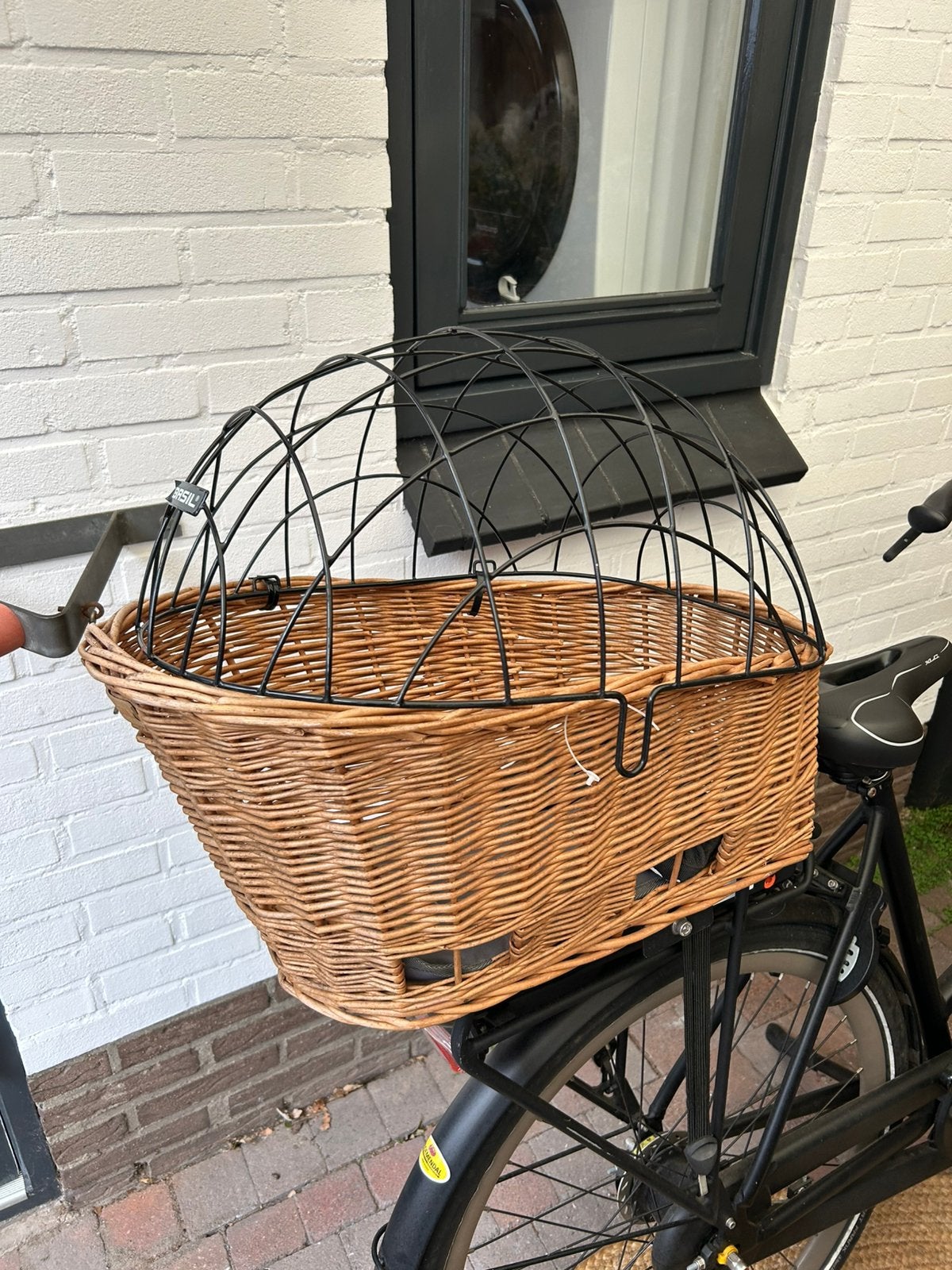 Honden fietsmand, Ophalen, Gebruikt