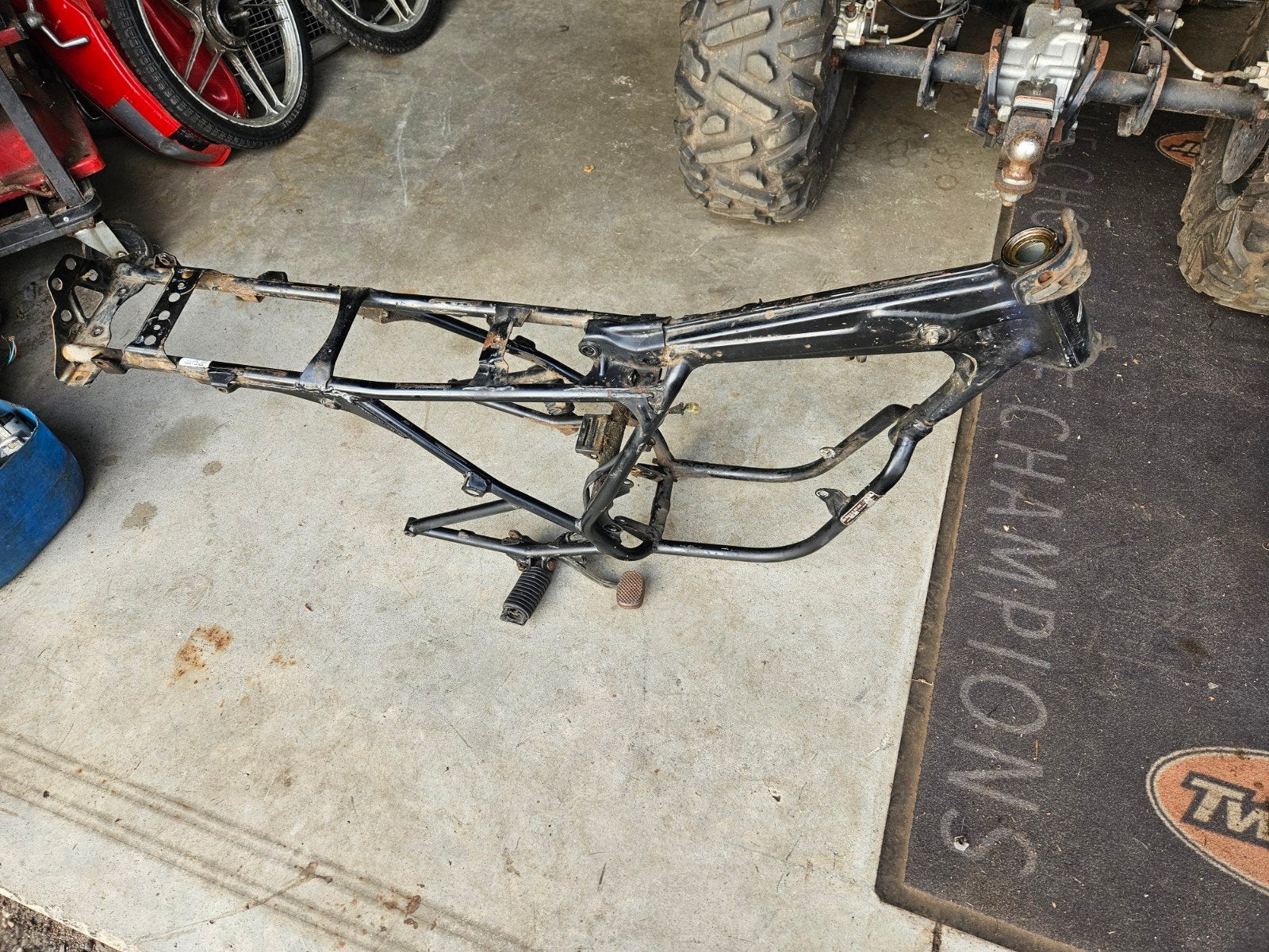 Honda mbx 50 frame met kenteken, Ophalen, Gebruikt, ., .
