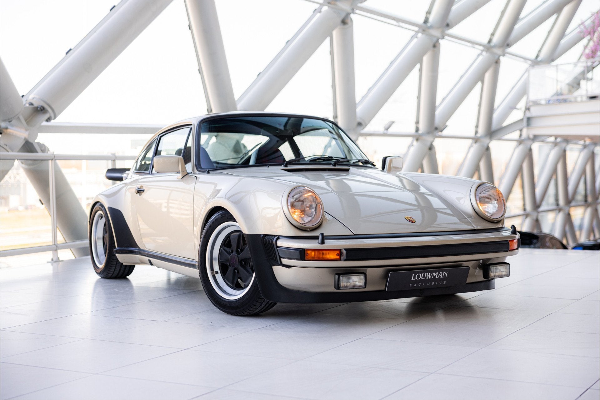 Porsche 911 930 3.0 Turbo Coupé | Schuif/kanteldak | Incl., Auto's, Oldtimers, Zwart, 2993 cc, 4 stoelen, Leder en Stof