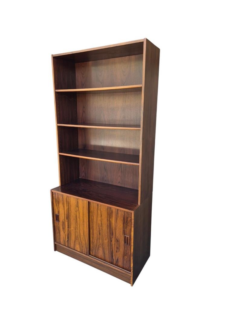 Vintage deense boekenkast, Huis en Inrichting, Kasten | Boekenkasten, Ophalen, 50 tot 100 cm, Onbekend, Onbekend