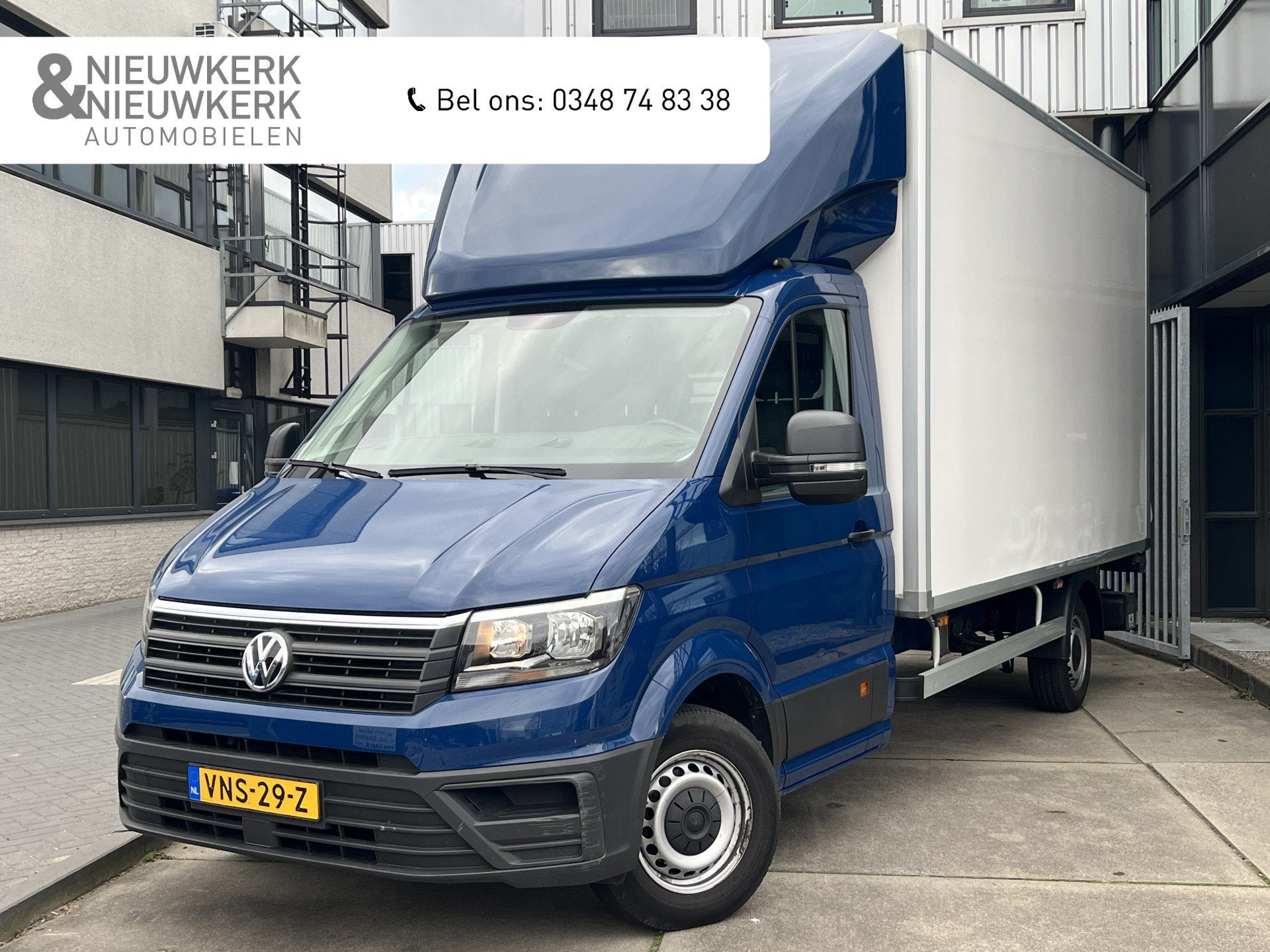 Volkswagen Crafter 35 2.0 TDI L4 Comfortline | BAKWAGEN / ME, Stof, Gebruikt, 4 cilinders, Onderhoudsboekje