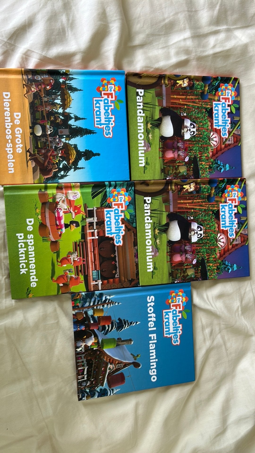 De Fabeltjeskrant Boekjes - 5 Stuks, Fictie algemeen, Jongen of Meisje, Ophalen of Verzenden, Zo goed als nieuw