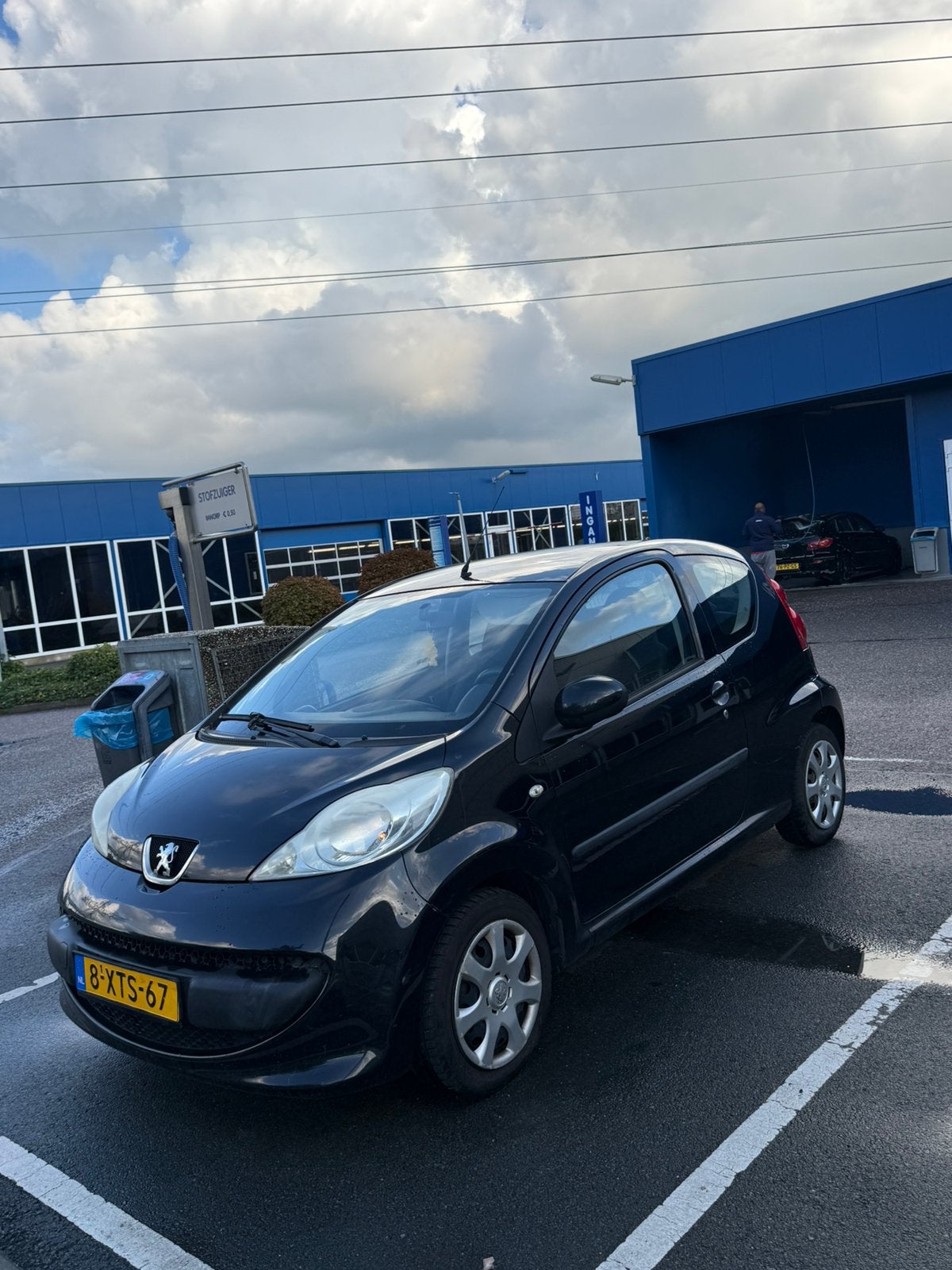 Peugeot 107 2006 Zwart, Voorwielaandrijving, 765 kg, 4 stoelen, Handgeschakeld