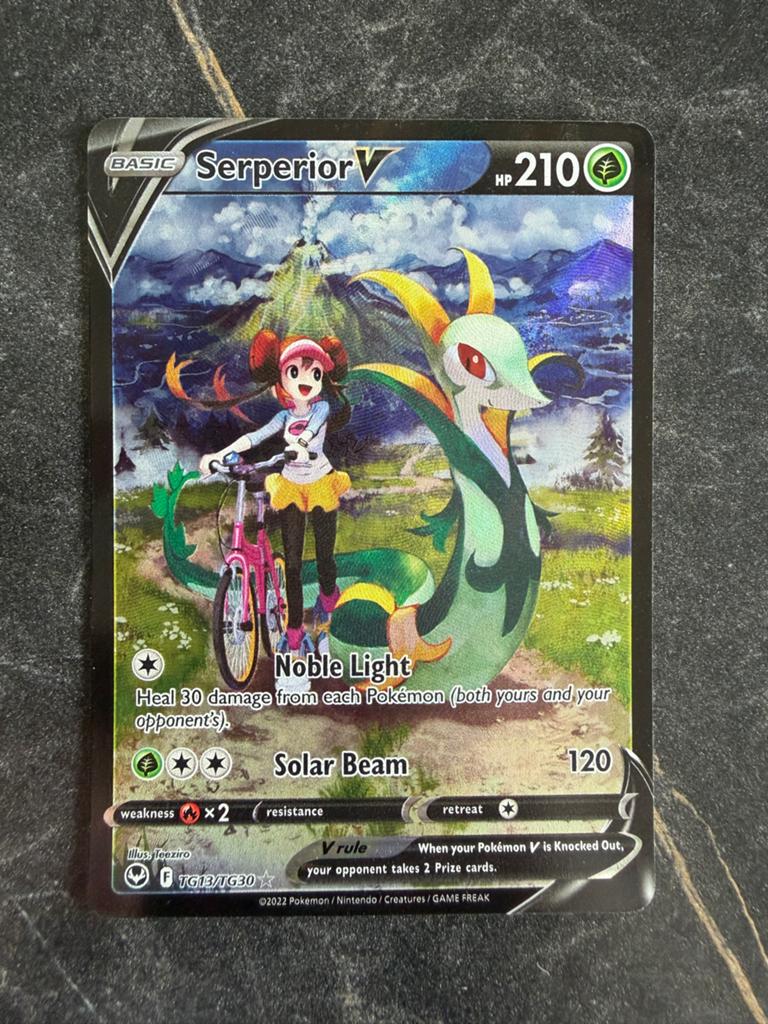 Serperior V TG13 Pokemon, Verzenden, Zo goed als nieuw