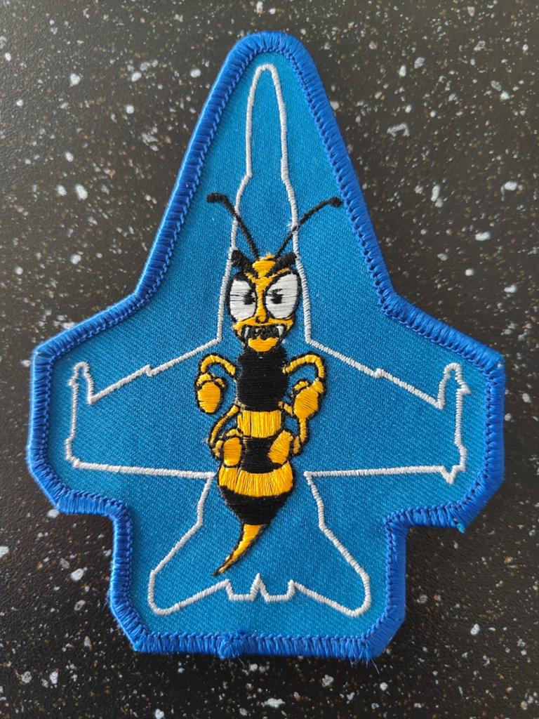 F/A-18 Hornet badge VX-4 USN, Ophalen of Verzenden, Zo goed als nieuw