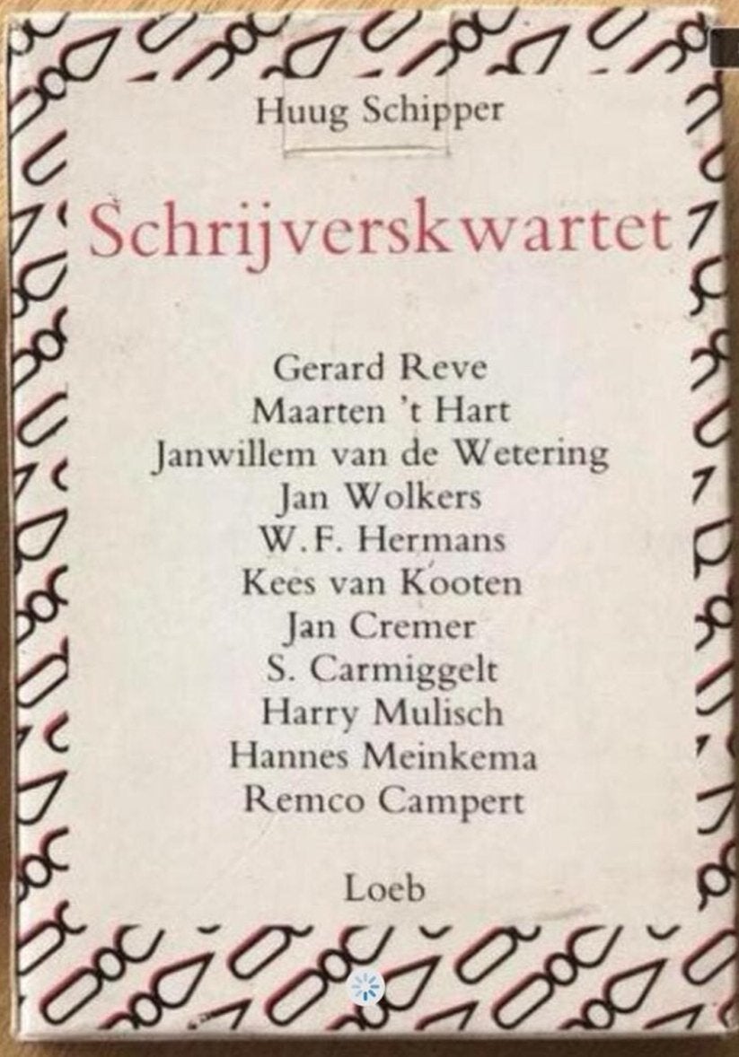 Schrijverskwartet - ZGAN, Verzamelen, Ophalen of Verzenden, Zo goed als nieuw, Kwartet(ten)