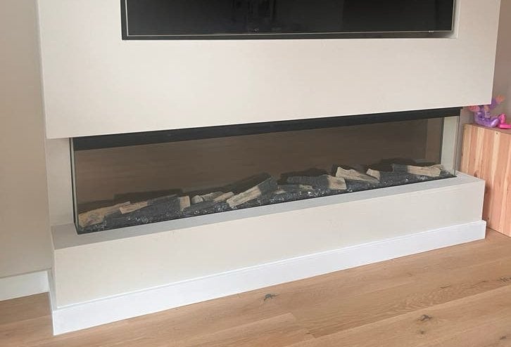 Sfeerhaard 182cm Valerio Fires Premium - Zo goed als nieuw, Ophalen, Zo goed als nieuw, Inbouwhaard, Elektrische haard