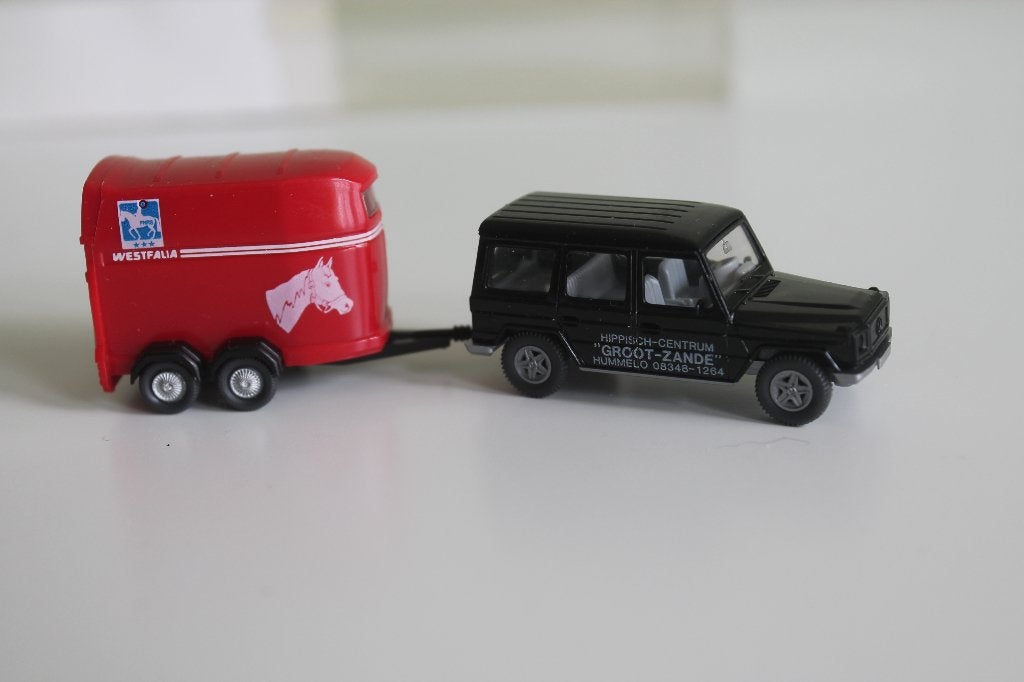 Reclamemodel Wiking Mercedes 230 GE "Groot-Zande", Ophalen of Verzenden, Zo goed als nieuw, Auto, Wiking