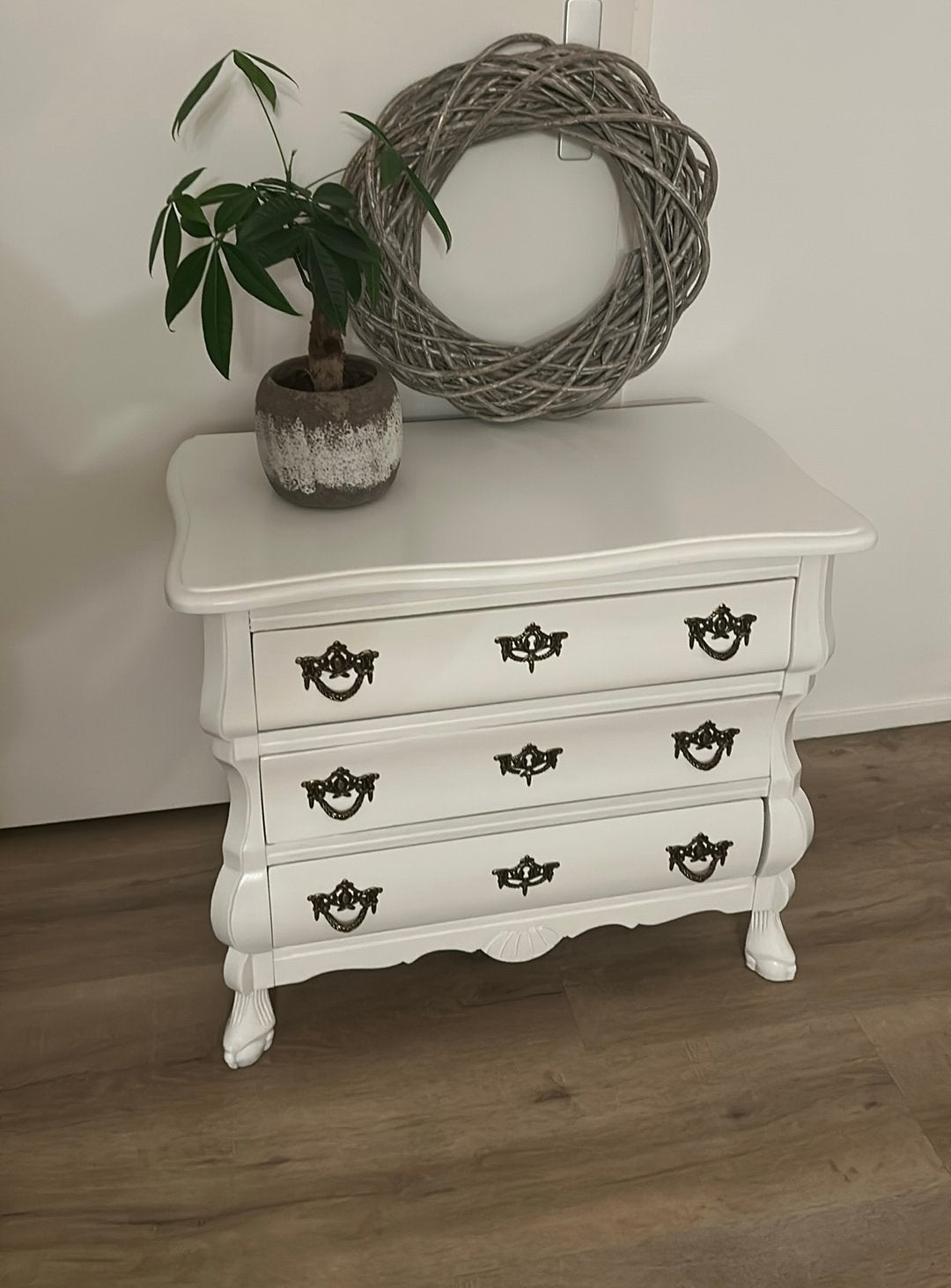 Lief Brocant buikkastje, Ophalen, Brocant, landelijk, Eikenhout, 50 tot 100 cm