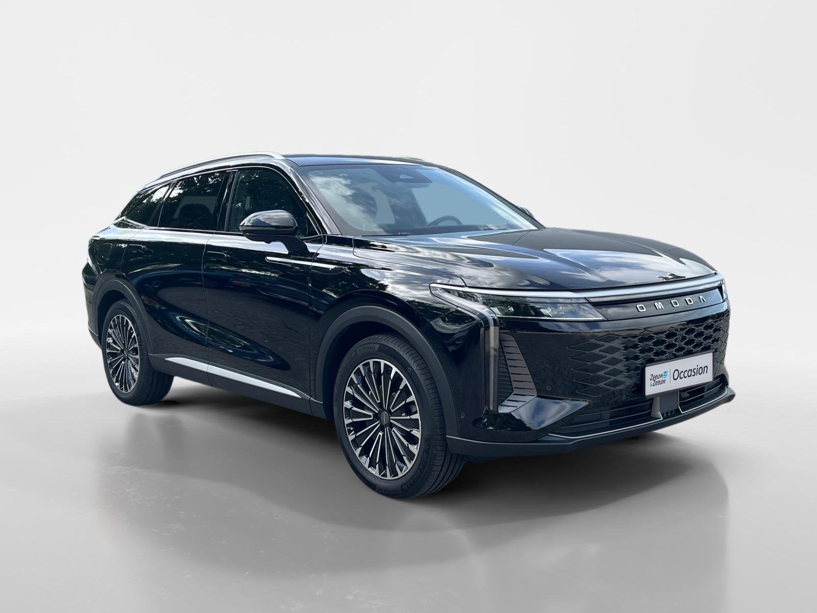 Omoda 9 1.5T-GDi SHS-P Premium 5p | DEMO | 145 km elektrisch, Auto's, Automaat, Euro 6, 4 cilinders, Zwart