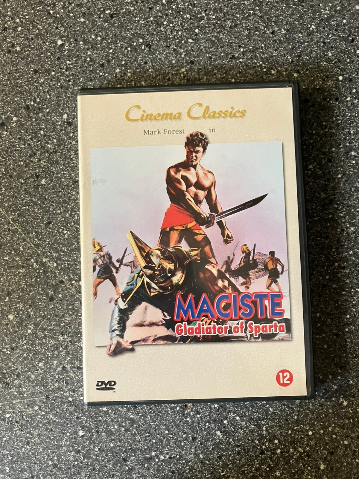Maciste, Gladiator of Sparta (1964), 1960 tot 1980, Ophalen of Verzenden, Zo goed als nieuw, Actie en Avontuur