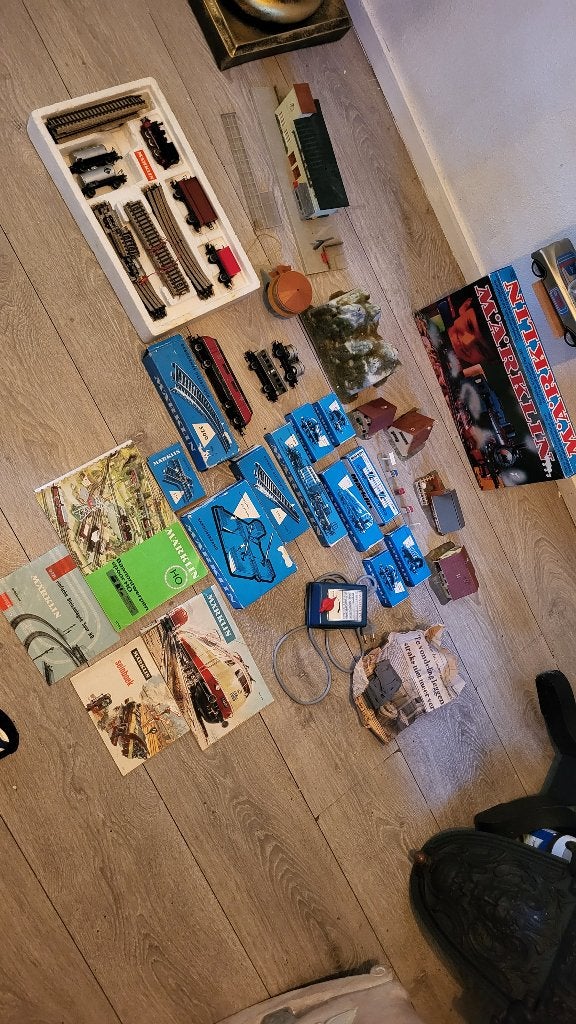 Märklin H0 Analoog Startset 0978 + Uitgebreide Complete Set, Wisselstroom, Treinset, Ophalen of Verzenden, Zo goed als nieuw