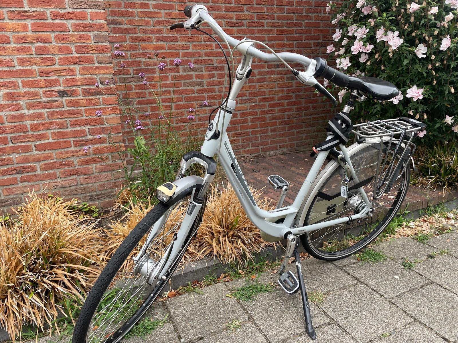 28 inch gazelle orange plus sportieve damesfiets 7 versnelli, Ophalen, 53 tot 56 cm, Versnellingen, Zo goed als nieuw