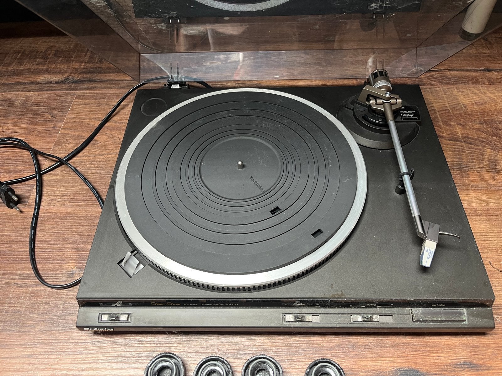 Technics SL-DD33 Direct Drive Automatische Platenspeler, Ophalen, Gebruikt, Automatisch, Platenspeler