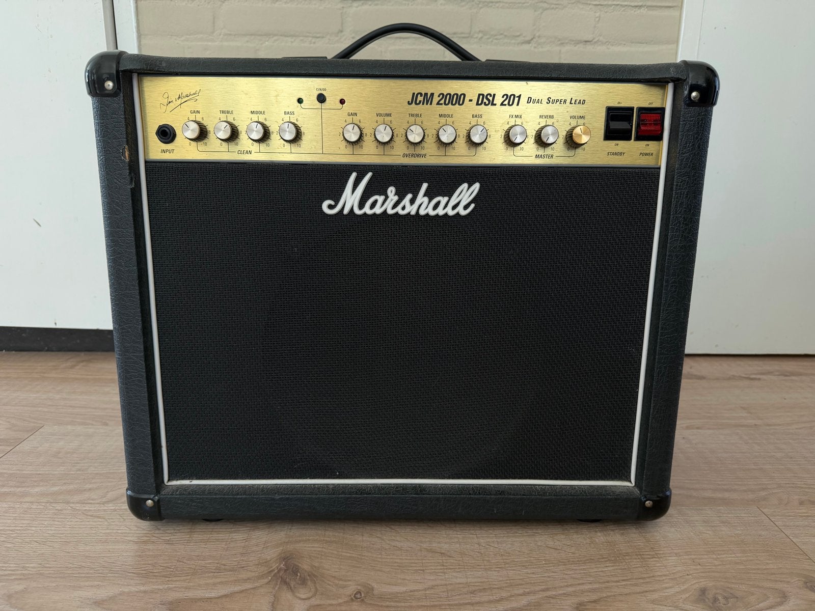Marshall JCM2000 DSL 201 Gitaarversterker Combo, Muziek en Instrumenten, Ophalen, Gebruikt, Gitaar, Minder dan 50 watt