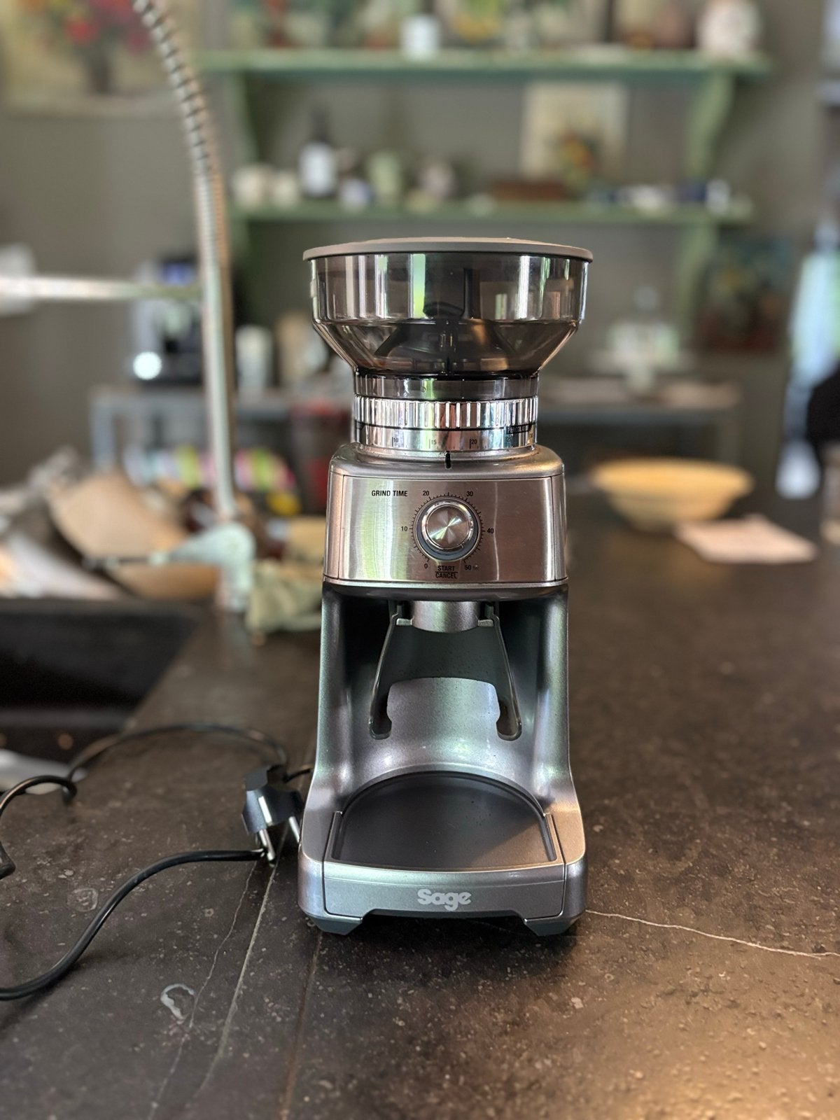 Sage Barista Koffiemolen, Witgoed en Apparatuur, Ophalen of Verzenden, Zo goed als nieuw, Overige modellen, Koffiebonen