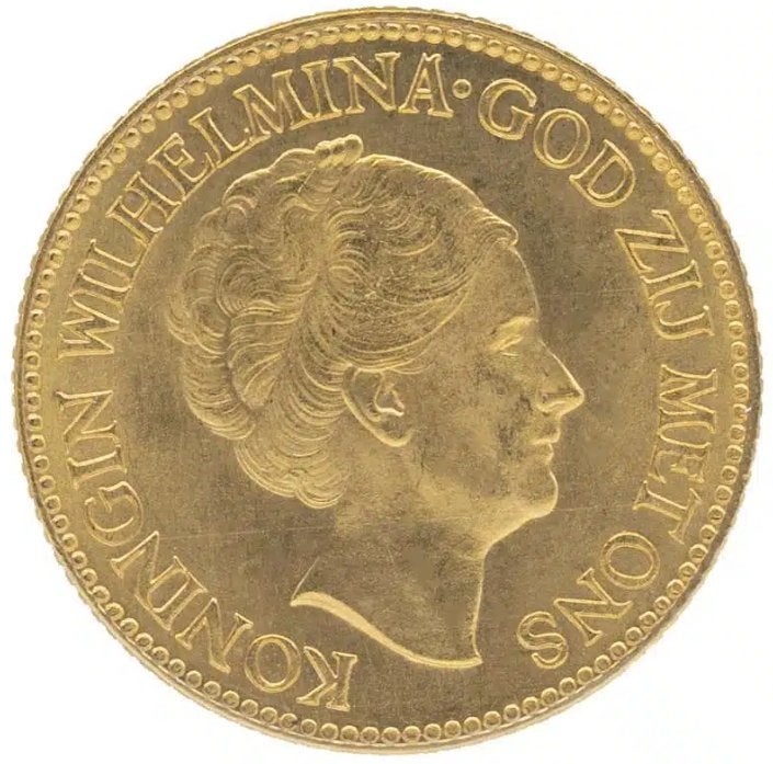 5x Nederland Gouden tientje, Ophalen of Verzenden, Goud