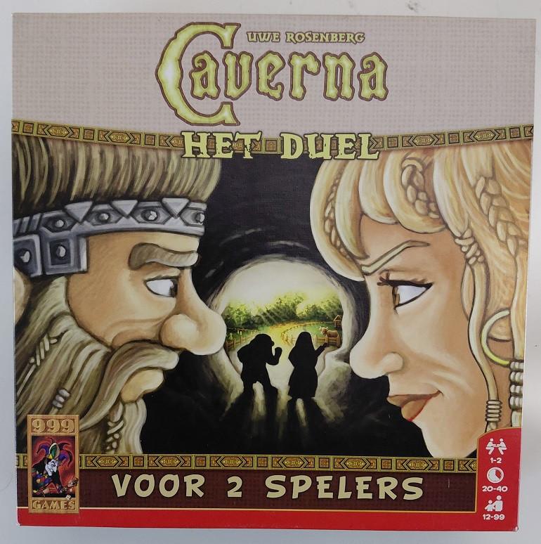 Caverna het duel, Hobby en Vrije tijd, Gezelschapsspellen | Bordspellen, Een of twee spelers, Ophalen of Verzenden, Zo goed als nieuw