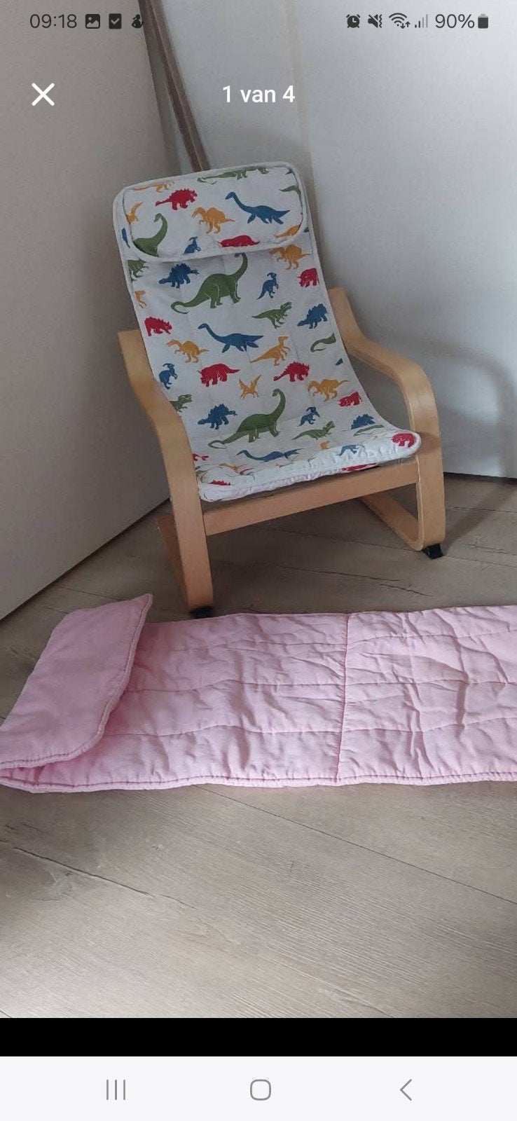 Poang ikea stoel, Kinderen en Baby's, Kinderkamer | Tafels en Stoelen, Ophalen, Gebruikt, Stoel(en)