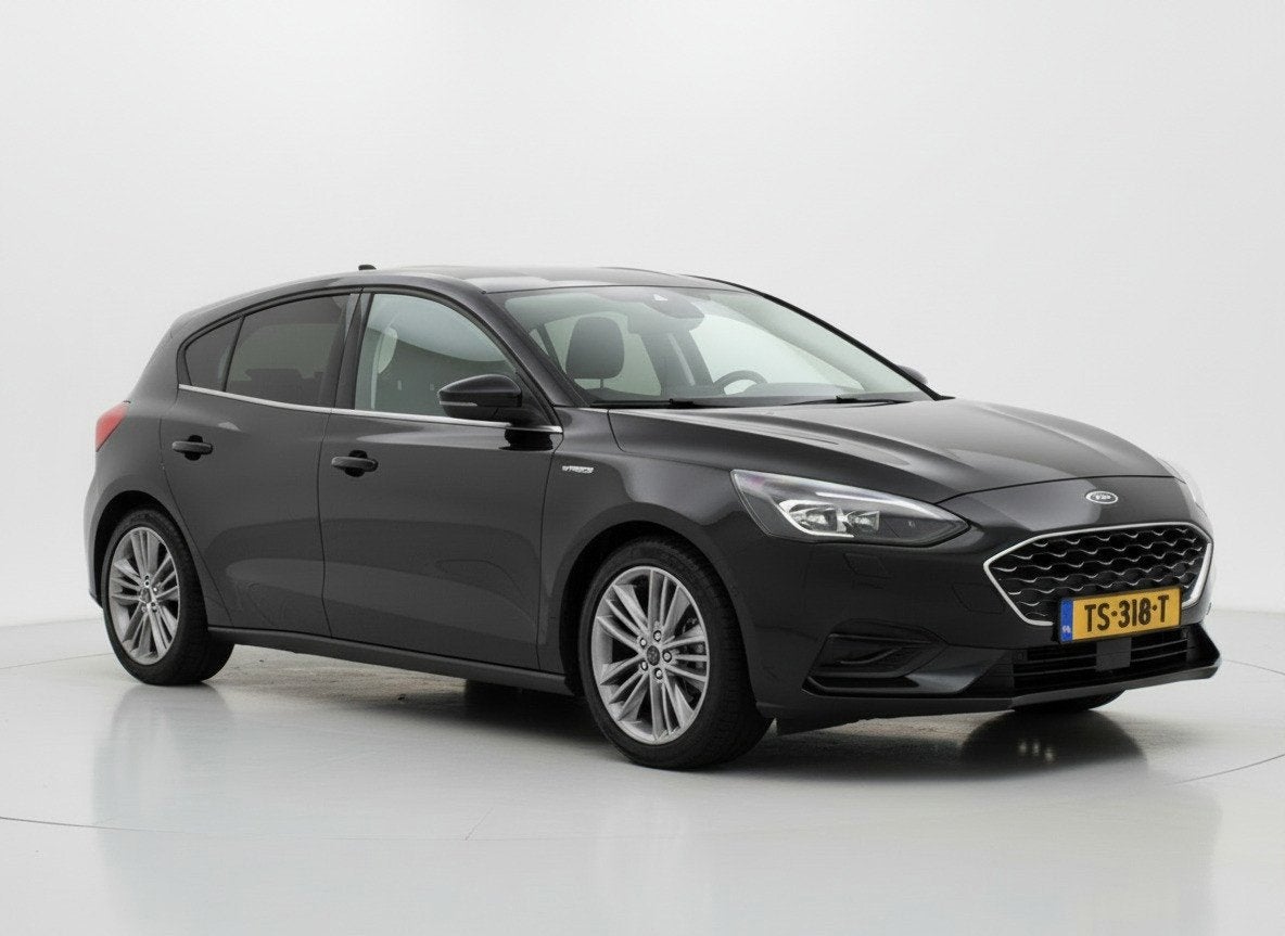 Ford Focus 1.0 EcoBoost Vignale Full options!, Auto's, Ford, 125 pk, Gebruikt, Euro 6, Zwart