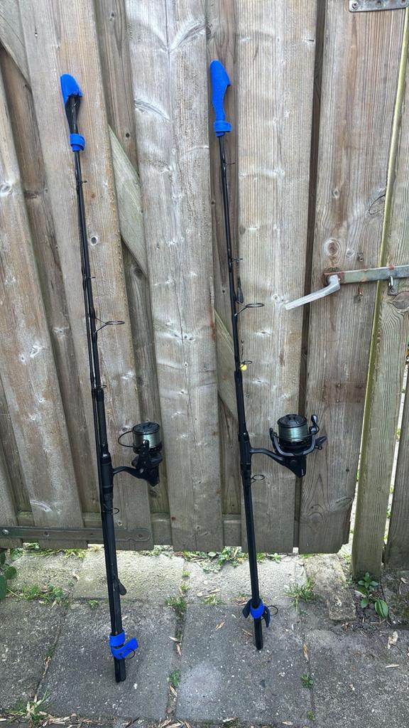 Sonik Xtractor 10ft 3,50lbs Karperhengels (2 stuks), Ophalen, Zo goed als nieuw, Werphengel
