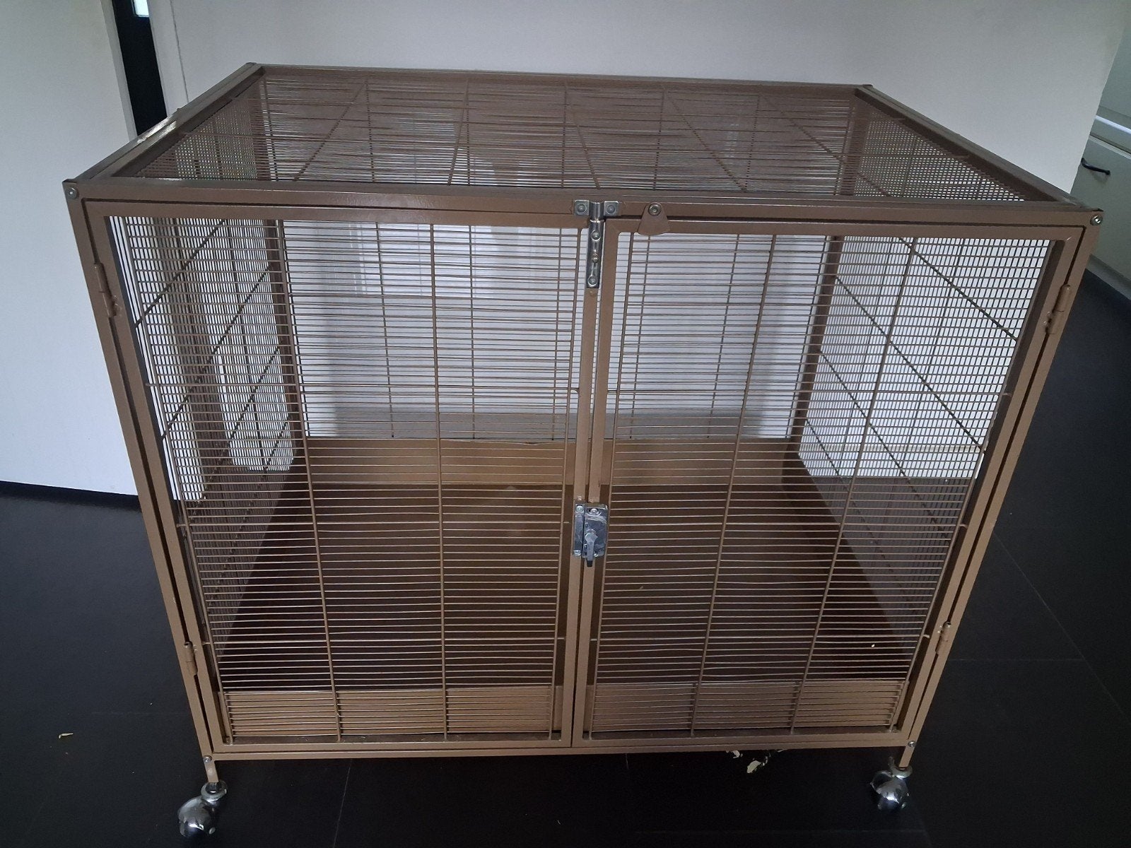 Rattenkooi Keddoc Nation op wieltjes, Ophalen, Kooi, 60 tot 90 cm, Zo goed als nieuw