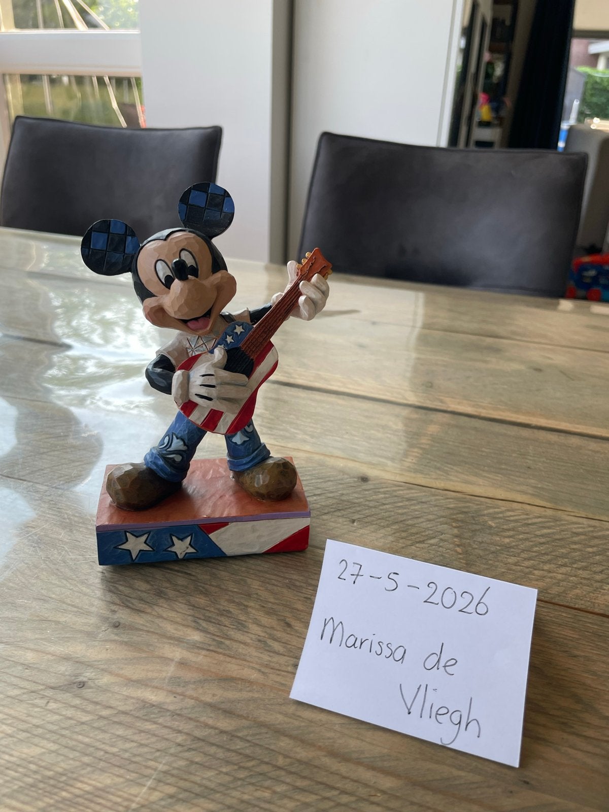 4 Disney Traditions Beeldjes - Zonder Doos of Tag, Verzamelen, Ophalen, Mickey Mouse, Gebruikt, Beeldje of Figuurtje
