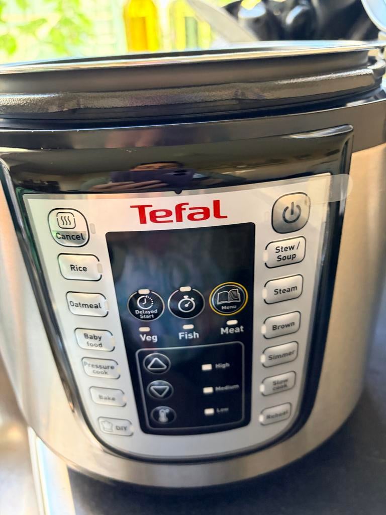 Tefal Multicooker / Snelkookpan - Zo goed als nieuw, Witgoed en Apparatuur, Slowcookers, Zo goed als nieuw, Ophalen of Verzenden