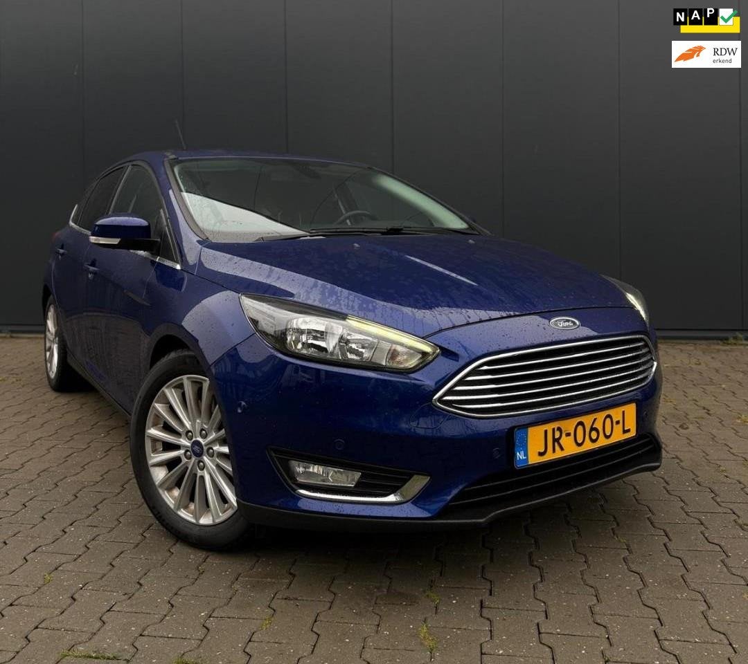Ford Focus 1.5 Titanium/1STE EIG/TOOP STAAT/, Auto's, Ford, Stof, 4 cilinders, 150 pk, Blauw