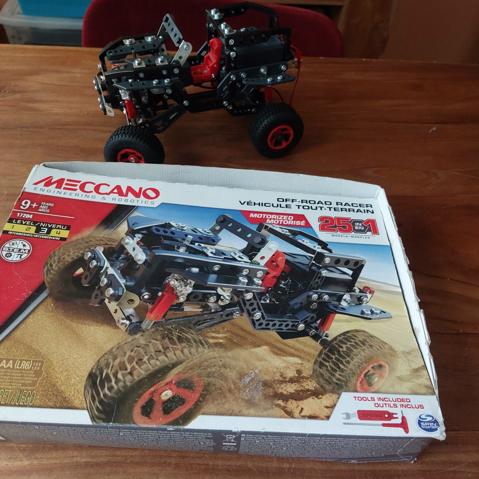 meccano off-road racer, Hobby en Vrije tijd, Ophalen of Verzenden, Groter dan 1:32, Auto, Overige merken