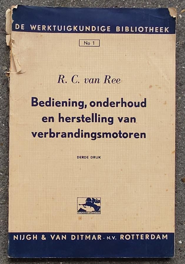 boek uit 1944  over verbrandingsmotoren, Ophalen of Verzenden, Gelezen, Werktuigbouwkunde