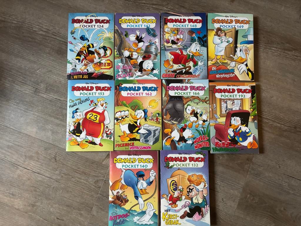 Donald Duck Pockets - Grote collectie (10 stuks), Ophalen, Zo goed als nieuw