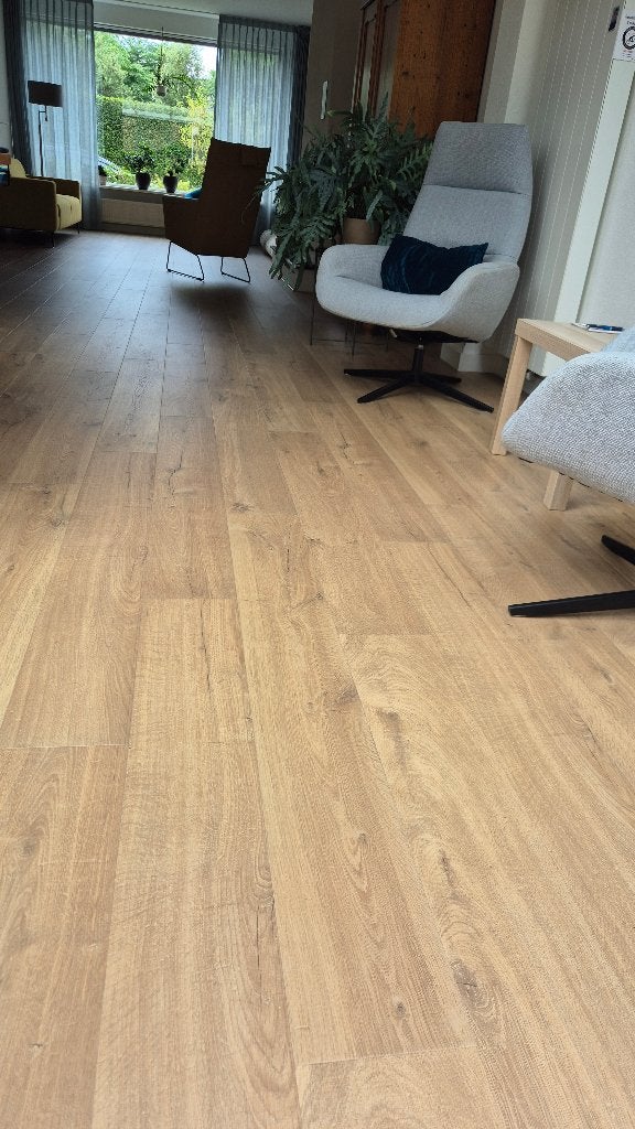 Laminaat QuickStep Impressive Zachte Eik Natuur IM 1855, Doe-het-zelf en Verbouw, Vloerdelen en Plavuizen, Ophalen, Overige materialen