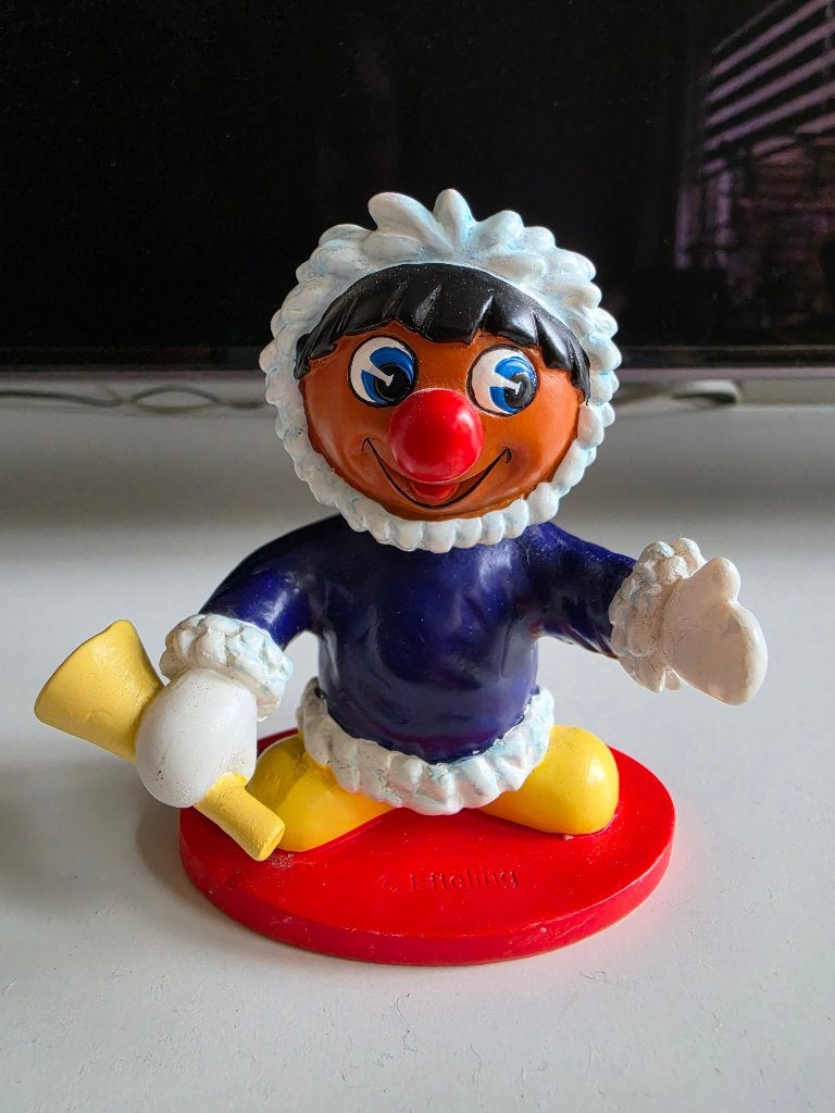 Carnaval festival poppetje met wiebel hoofd, Ophalen of Verzenden, Zo goed als nieuw, Beeldje of Poppetje