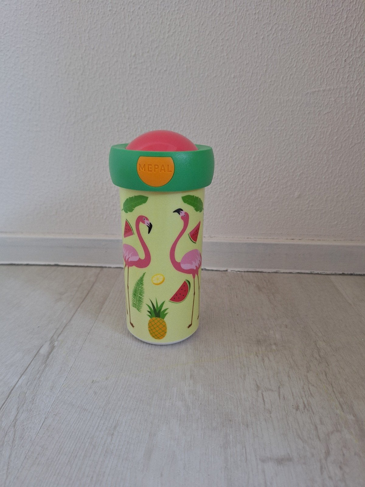 Nieuw! Mepal Beker met flamingo en ananas print, Ophalen of Verzenden, Nieuw