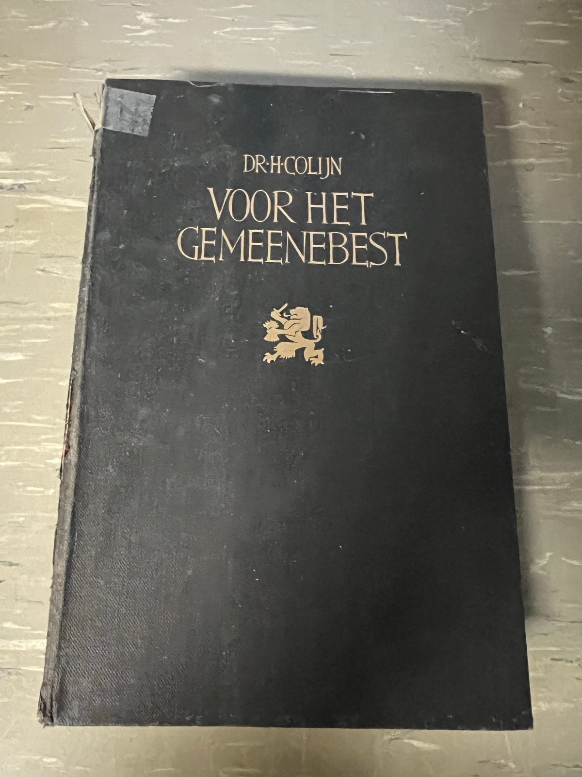 Dr. H. Colijn - Voor het Gemeenebest (1939), Boeken, Ophalen of Verzenden, Gelezen, Politiek