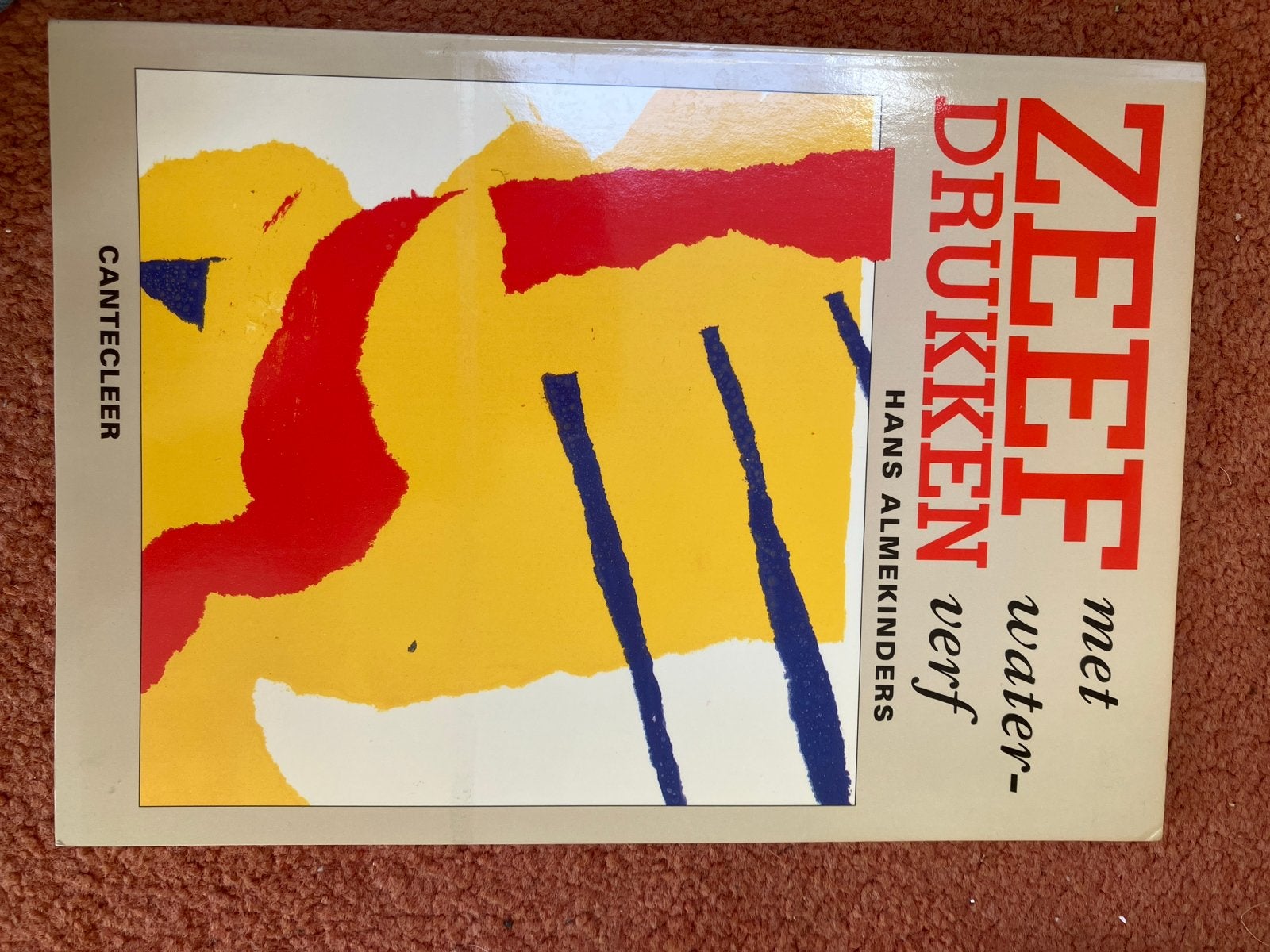 Zeefdrukken met waterverf - Hans Almekinders, Ophalen of Verzenden, Nieuw, Techniek