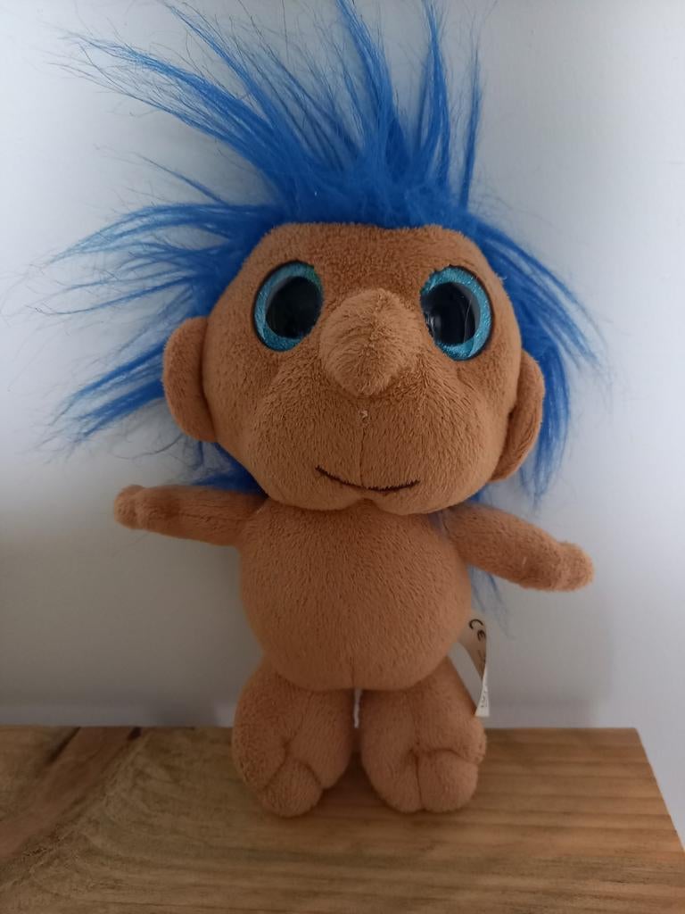 Knuffeltje trol, Ophalen of Verzenden, Gebruikt