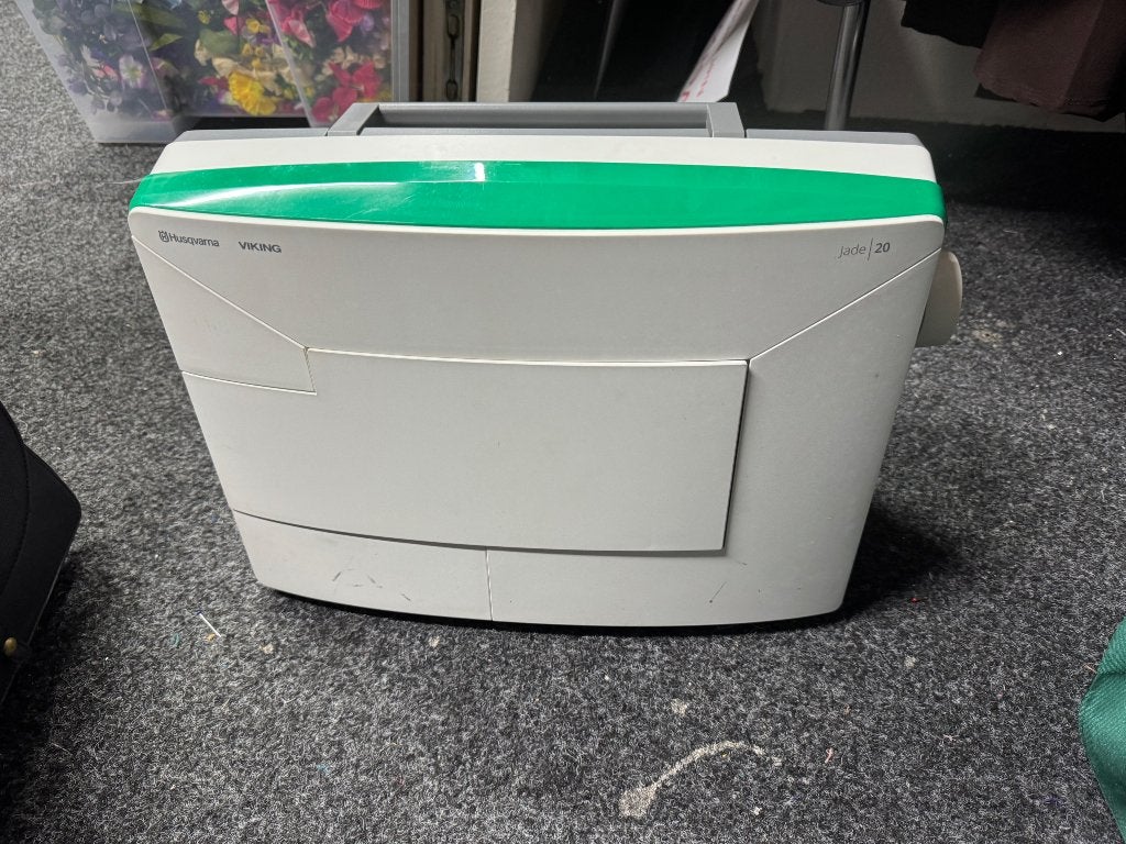 Naaimachine husqvarna Viking Jade 20, Ophalen, Zo goed als nieuw, Naaimachine, Husqvarna
