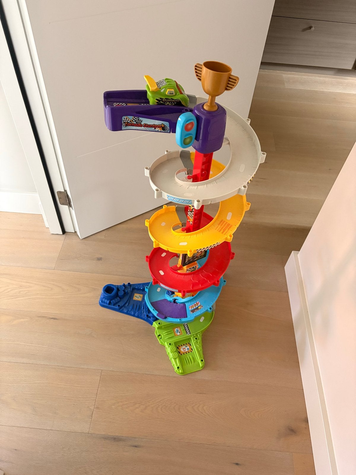 VTech Toet Toet Auto's tornado stuntpark, Zelf te bouwen, Elektrisch, Ophalen, Overige merken