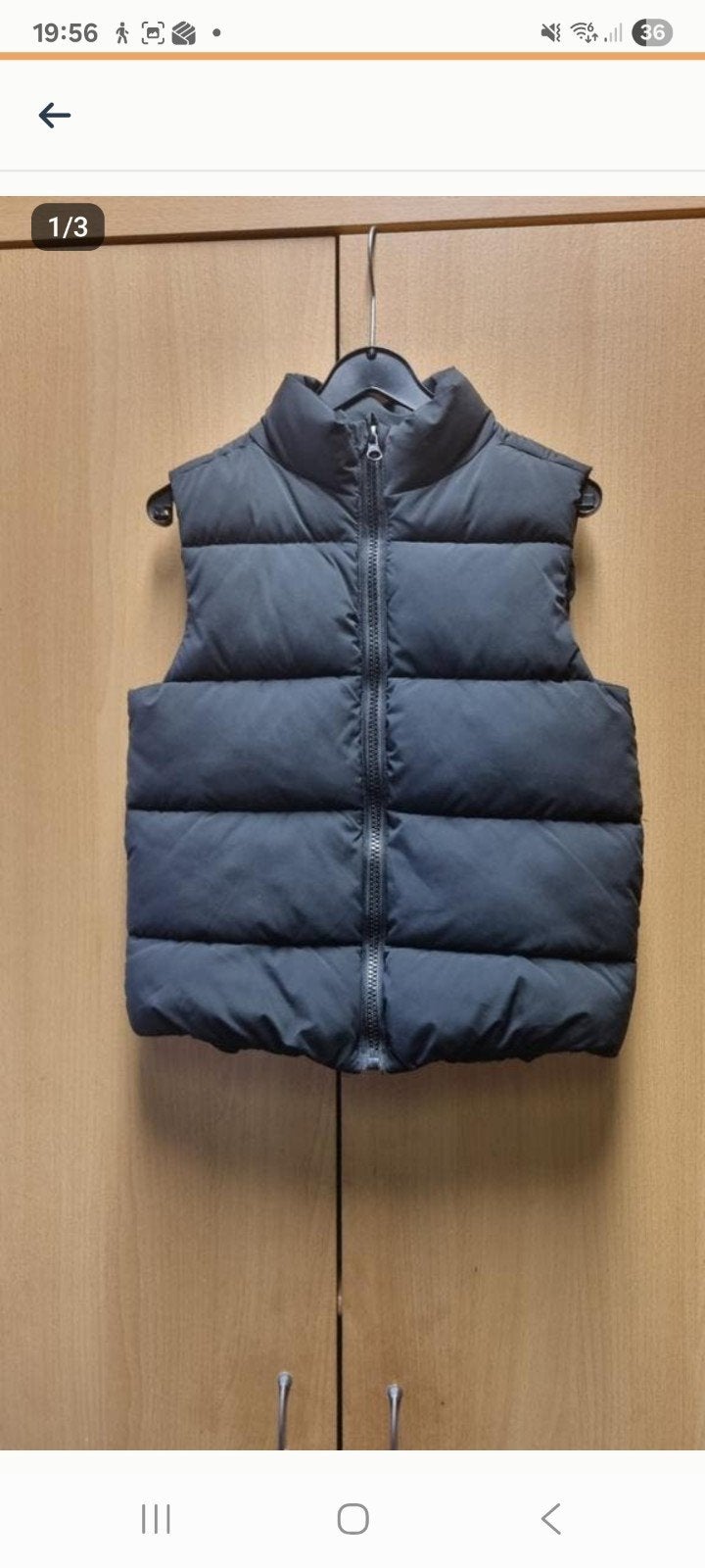 Zwarte bodywarmer Zeeman maat 110/116, Kinderen en Baby's, Zeeman, Gebruikt, Jongen of Meisje, Ophalen of Verzenden