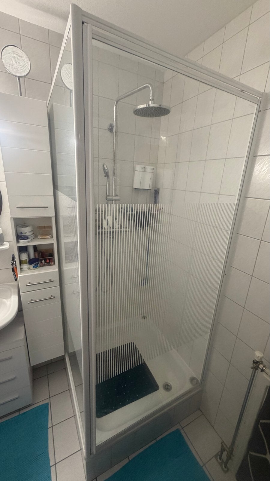 Gratis af te halen douchecabine 90x90x185cm, Ophalen, Gebruikt, Met douche