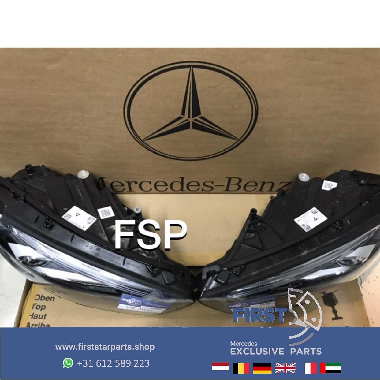 W177  A35 A45 AMG LED MULTIBEAM KOPLAMP LINKS Mercedes A Kla, Auto-onderdelen, Verlichting, Gebruikt, -, Ophalen of Verzenden