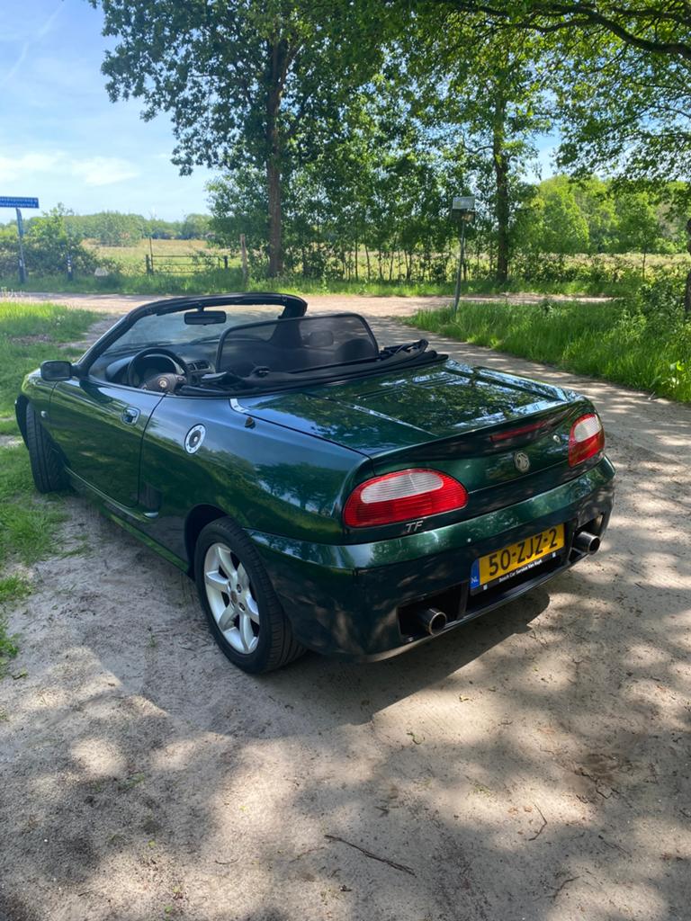 MG TF 135 Cabrio, Elektrische ramen, 40 €/maand, Zwart, 4 cilinders