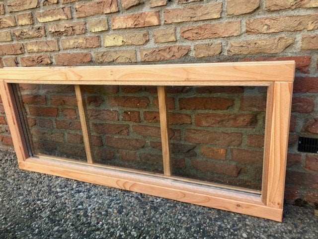 Douglas raam 50x120cm incl hr++ glas, Ophalen of Verzenden, Nieuw, Minder dan 180 cm, Overige typen