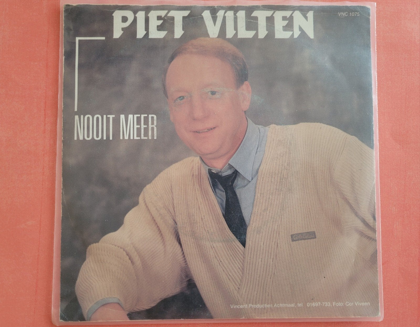 Piet Vilten - Nooit meer - Zonder jou., Ophalen, Zo goed als nieuw, Overige formaten, Levenslied of Smartlap
